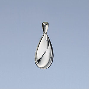 Sterling Silver Teardrop Pendant